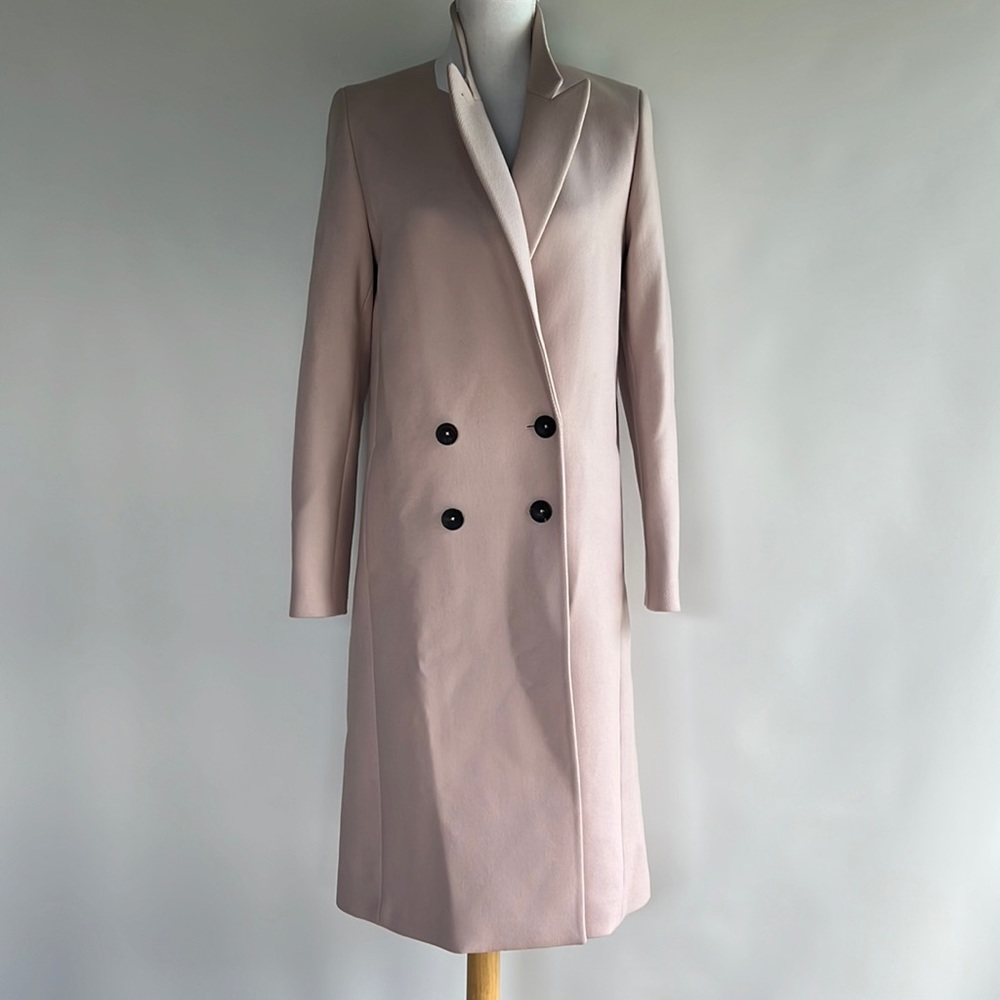 Paul Smith Cashmere Blend Double Breasted Coat - sz 38